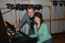 Anne og Rolf i Sanden studio